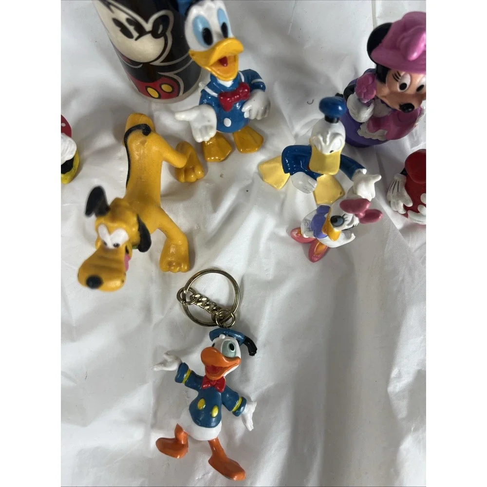 Lot Of 8 VTG‎ Disney PVC Plastic Figures Mickey Mouse & Friends Cake Toppers